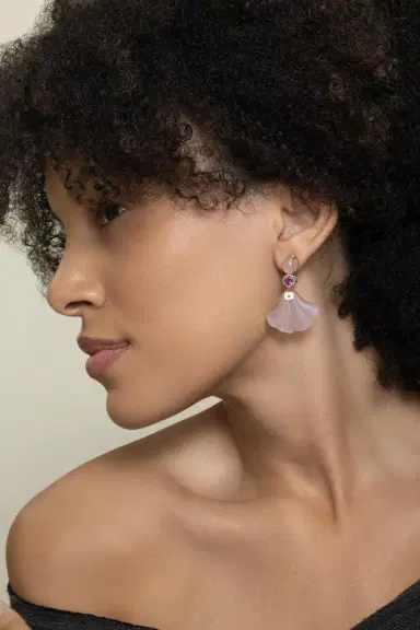 Silvia Furmanovich Pink Tourmaline Rose Quartz Dervish Earrings | Thumbnail 4 Silvia Furmanovich Pink Tourmaline Rose Quartz Dervish Earrings | Thumbnail 4