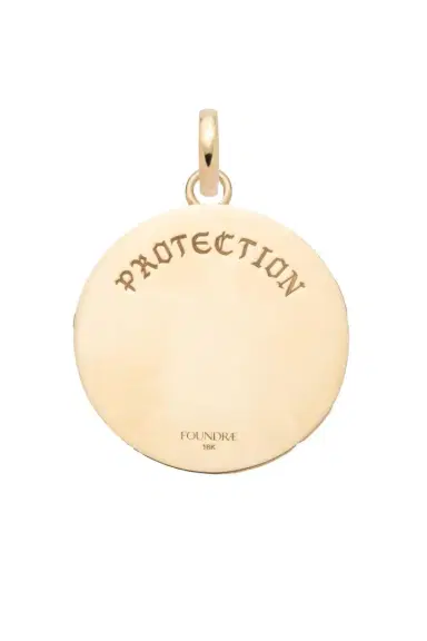 Foundrae Protection La Loba Claw Triskele Large Medallion | Thumbnail 5 Foundrae Protection La Loba Claw Triskele Large Medallion | Thumbnail 5