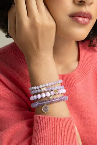 Sydney Evan Purple Eye Charm Bracelet | Thumbnail 4 Sydney Evan Purple Eye Charm Bracelet | Thumbnail 4
