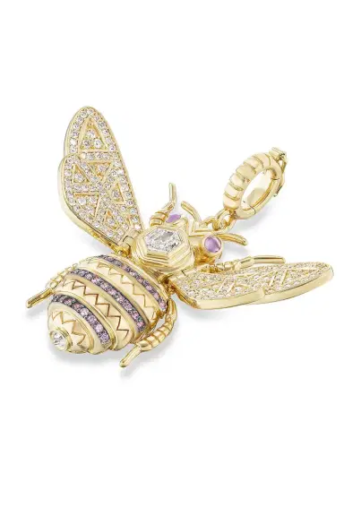 Harwell Godfrey Purple Honey Bee Pendant | Thumbnail 7 Harwell Godfrey Purple Honey Bee Pendant | Thumbnail 7