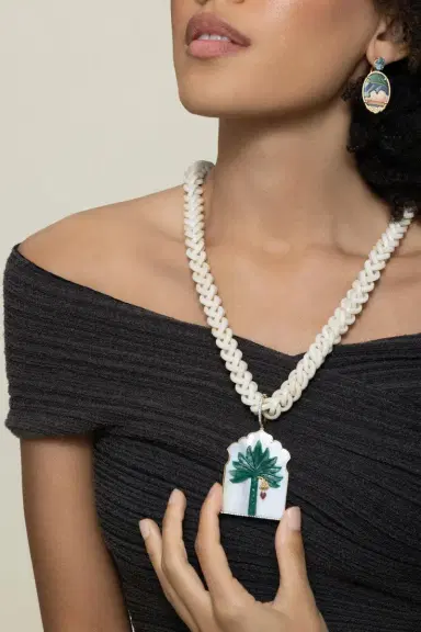 Silvia Furmanovich Quartz Diamond Pearl Window Necklace | Thumbnail 3 Silvia Furmanovich Quartz Diamond Pearl Window Necklace | Thumbnail 3