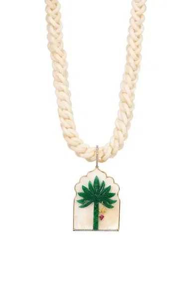 Silvia Furmanovich Quartz Diamond Pearl Window Necklace | Thumbnail 1 Silvia Furmanovich Quartz Diamond Pearl Window Necklace | Thumbnail 1