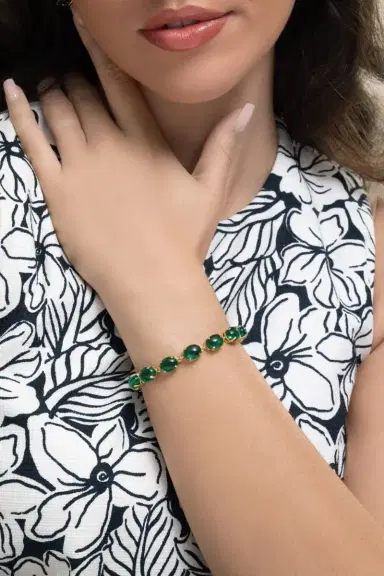 BOUNKIT JEWELRY Quartz Onyx Isabella Bracelet | Thumbnail 4 BOUNKIT JEWELRY Quartz Onyx Isabella Bracelet | Thumbnail 4