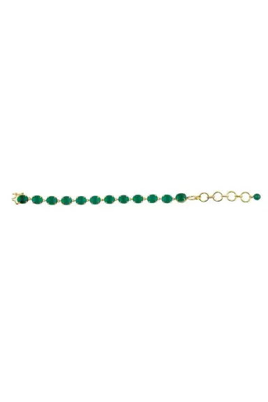 BOUNKIT JEWELRY Quartz Onyx Isabella Bracelet | Thumbnail 1 BOUNKIT JEWELRY Quartz Onyx Isabella Bracelet | Thumbnail 1