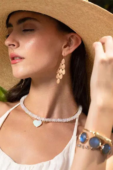 IRENE NEUWIRTH JEWELRY Rainbow Moonstone Bead Necklace | Thumbnail 5 IRENE NEUWIRTH JEWELRY Rainbow Moonstone Bead Necklace | Thumbnail 5