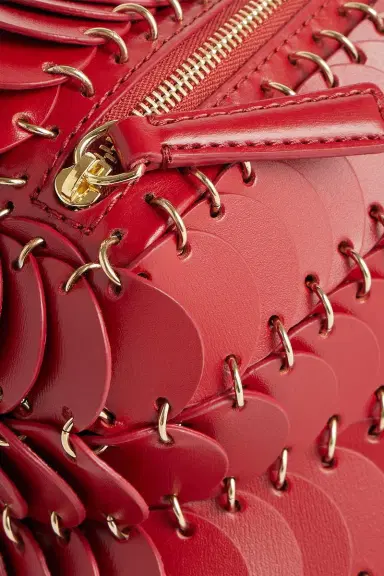 Rabanne Red Paco Shoulder Bag | Thumbnail 5 Rabanne Red Paco Shoulder Bag | Thumbnail 5
