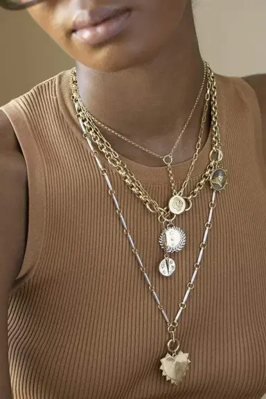 Foundrae Refined Clip Resilience Necklace | Thumbnail 2 Foundrae Refined Clip Resilience Necklace | Thumbnail 2