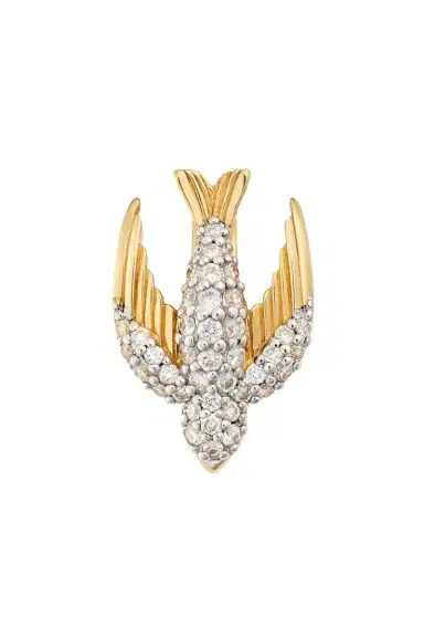 Foundrae Resilience - Diamond Pavé Medium Sparrow Decorative Annex Link | Thumbnail 1 Foundrae Resilience - Diamond Pavé Medium Sparrow Decorative Annex Link | Thumbnail 1