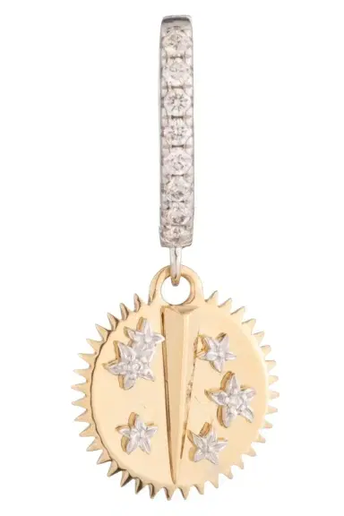 Foundrae Resilience - Miniature Medallion Earring | Thumbnail 1 Foundrae Resilience - Miniature Medallion Earring | Thumbnail 1
