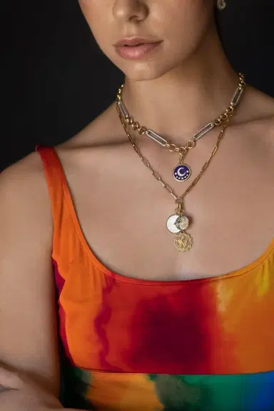 Foundrae Reverie Classic Fob Clip Extension Chain Necklace | Thumbnail 2 Foundrae Reverie Classic Fob Clip Extension Chain Necklace | Thumbnail 2