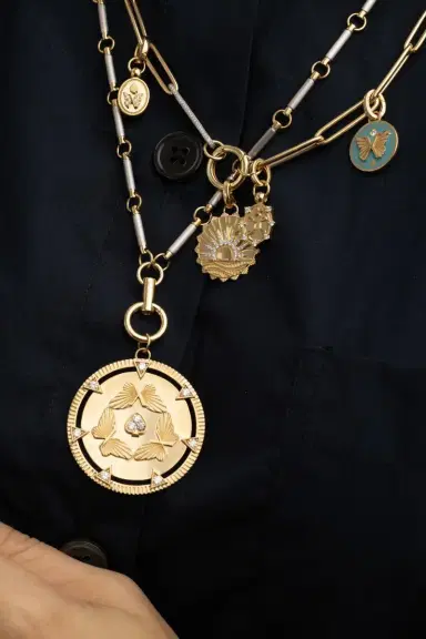 Foundrae Reverie Oversized Medallion | Thumbnail 2 Foundrae Reverie Oversized Medallion | Thumbnail 2