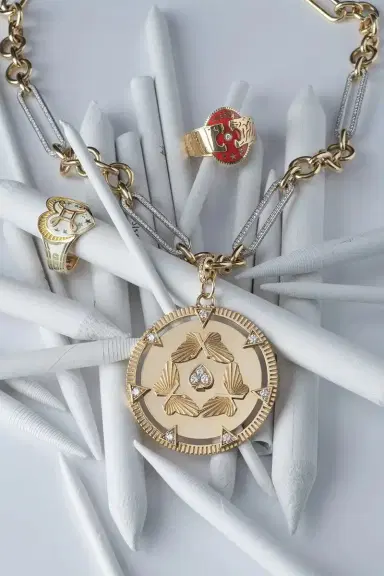 Foundrae Reverie Oversized Medallion | Thumbnail 5 Foundrae Reverie Oversized Medallion | Thumbnail 5
