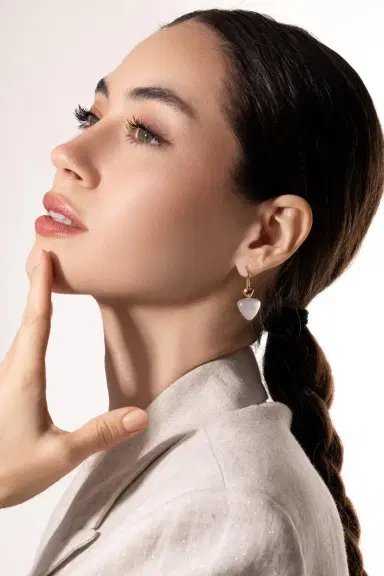 Vhernier Rock Crystal Mother of Pearl Earrings | Thumbnail 5 Vhernier Rock Crystal Mother of Pearl Earrings | Thumbnail 5