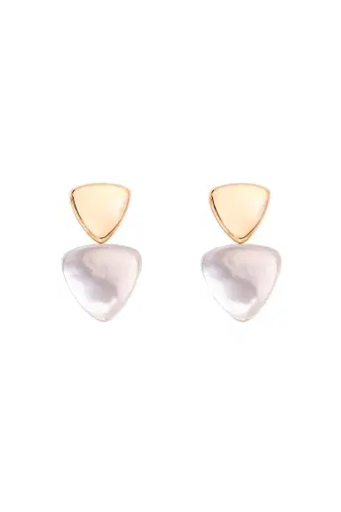 Vhernier Rock Crystal Mother of Pearl Earrings | Thumbnail 1 Vhernier Rock Crystal Mother of Pearl Earrings | Thumbnail 1