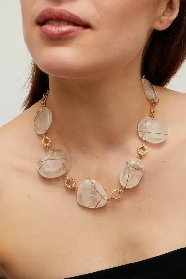 Gas Bijoux Rock Crystal Rainbow Multi Necklace | Thumbnail 2 Gas Bijoux Rock Crystal Rainbow Multi Necklace | Thumbnail 2