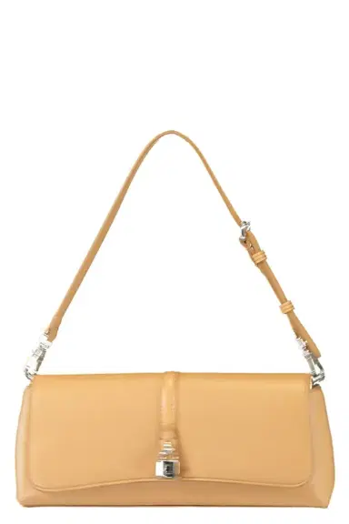 Stella McCartney Ryder Pochette Shoulder Bag - Honey | Thumbnail 1 Stella McCartney Ryder Pochette Shoulder Bag - Honey | Thumbnail 1