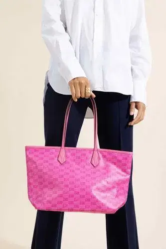 MOREAU Saint Tropez Small Zip Tote - Azalea Natural | Thumbnail 4 MOREAU Saint Tropez Small Zip Tote - Azalea Natural | Thumbnail 4