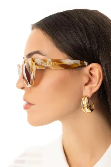 Prada Side Logo Butterfly Lens Sunglasses | Thumbnail 3 Prada Side Logo Butterfly Lens Sunglasses | Thumbnail 3