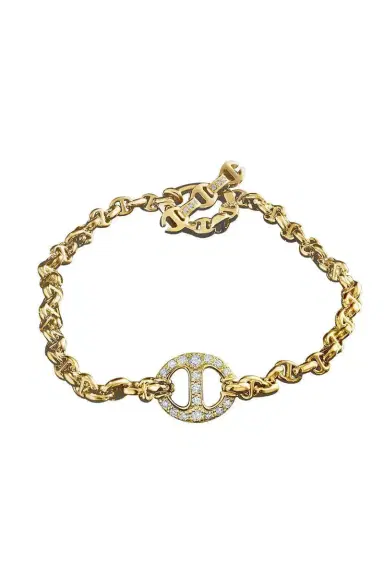 Hoorsenbuhs Single Link Diamond Micro Bracelet | Thumbnail 1 Hoorsenbuhs Single Link Diamond Micro Bracelet | Thumbnail 1