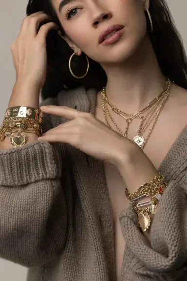 Foundrae Sister Hook - Heavy Belcher Bracelet | Thumbnail 2 Foundrae Sister Hook - Heavy Belcher Bracelet | Thumbnail 2