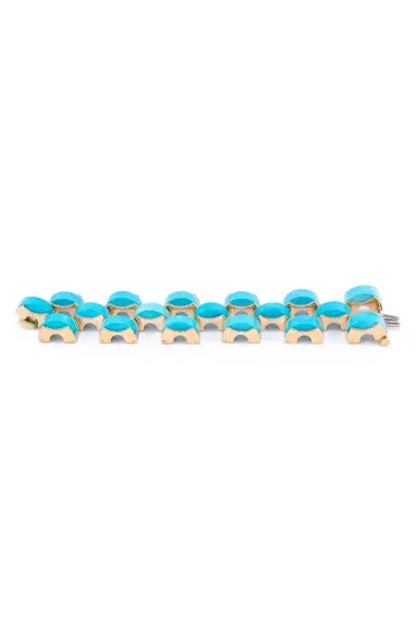 ALETTO BROTHERS Sleeping Beauty Turquoise Archetti Diamond Edging Bracelet | Thumbnail 5 ALETTO BROTHERS Sleeping Beauty Turquoise Archetti Diamond Edging Bracelet | Thumbnail 5