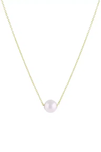 BAGGINS Sliding Akoya Pearl Necklace | Thumbnail 1 BAGGINS Sliding Akoya Pearl Necklace | Thumbnail 1