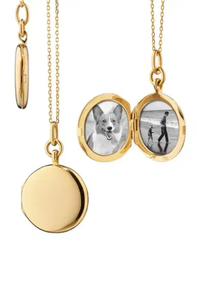 MONICA RICH KOSANN Slim Quinn Locket Necklace | Thumbnail 1 MONICA RICH KOSANN Slim Quinn Locket Necklace | Thumbnail 1