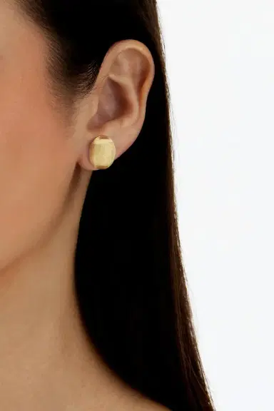 NANIS Small "Muse" Gold Perle Stud Earrings | Thumbnail 2 NANIS Small "Muse" Gold Perle Stud Earrings | Thumbnail 2