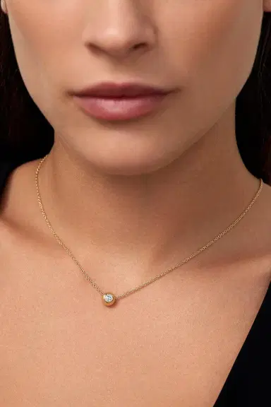 Melissa Kaye Small Audrey Diamond Pendant Necklace | Thumbnail 4 Melissa Kaye Small Audrey Diamond Pendant Necklace | Thumbnail 4