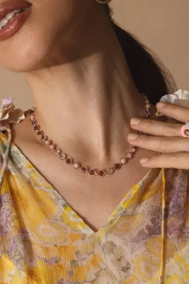 IRENE NEUWIRTH JEWELRY Small Classic Link Tourmaline Opal Necklace | Thumbnail 4 IRENE NEUWIRTH JEWELRY Small Classic Link Tourmaline Opal Necklace | Thumbnail 4