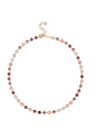 IRENE NEUWIRTH JEWELRY Small Classic Link Tourmaline Opal Necklace | Thumbnail 1 IRENE NEUWIRTH JEWELRY Small Classic Link Tourmaline Opal Necklace | Thumbnail 1