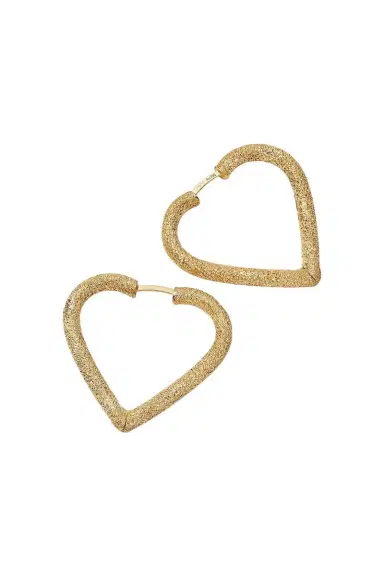 Carolina Bucci Small Cuore Hoop Earrings | Thumbnail 6 Carolina Bucci Small Cuore Hoop Earrings | Thumbnail 6