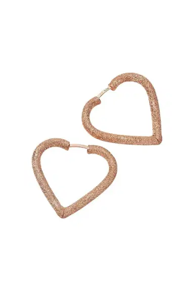 Carolina Bucci Small Cuore Hoop Earrings | Thumbnail 1 Carolina Bucci Small Cuore Hoop Earrings | Thumbnail 1