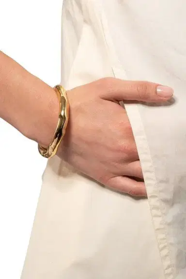 ALEXIS BITTAR Small Molten Bangle Bracelet | Thumbnail 2 ALEXIS BITTAR Small Molten Bangle Bracelet | Thumbnail 2