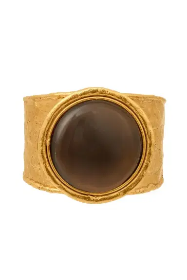 Sylvia Toledano Smoky Quartz Sphere Cuff Bracelet | Thumbnail 1 Sylvia Toledano Smoky Quartz Sphere Cuff Bracelet | Thumbnail 1