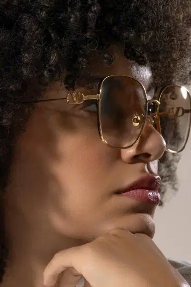 VALENTINO ACCESSORIES Square Oversized Sunglasses | Thumbnail 3 VALENTINO ACCESSORIES Square Oversized Sunglasses | Thumbnail 3