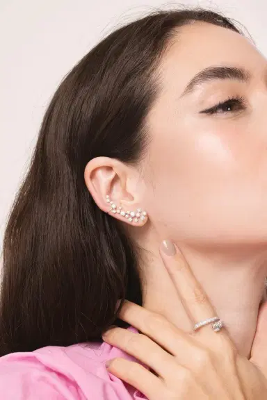 KWIAT Starry Night Ear Climber Earrings | Thumbnail 2 KWIAT Starry Night Ear Climber Earrings | Thumbnail 2