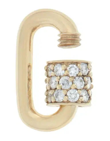 Marla Aaron Stoned Chubby Babylock with Diamonds | Thumbnail 3 Marla Aaron Stoned Chubby Babylock with Diamonds | Thumbnail 3