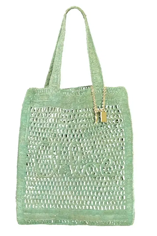 Summer Bandana Tote Bag - Tea Leaf Green Summer Bandana Tote Bag - Tea Leaf Green