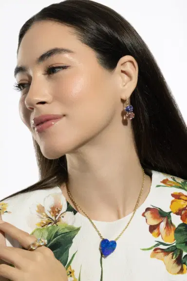 IRENE NEUWIRTH JEWELRY Tanzanite Tourmaline Gemmy Gem Earrings | Thumbnail 4 IRENE NEUWIRTH JEWELRY Tanzanite Tourmaline Gemmy Gem Earrings | Thumbnail 4