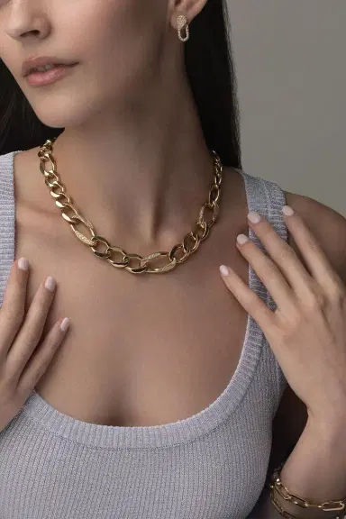 BIZZOTTO Three Diamond Blink Necklace | Thumbnail 4 BIZZOTTO Three Diamond Blink Necklace | Thumbnail 4