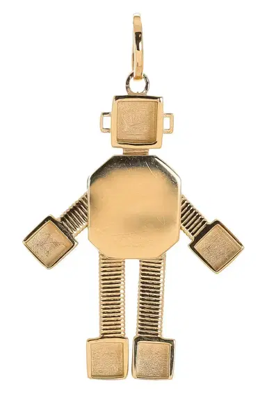 VAN Tourmaline Diamond Marissa Pink Maxi Bespoke Robot Pendant | Thumbnail 5 VAN Tourmaline Diamond Marissa Pink Maxi Bespoke Robot Pendant | Thumbnail 5