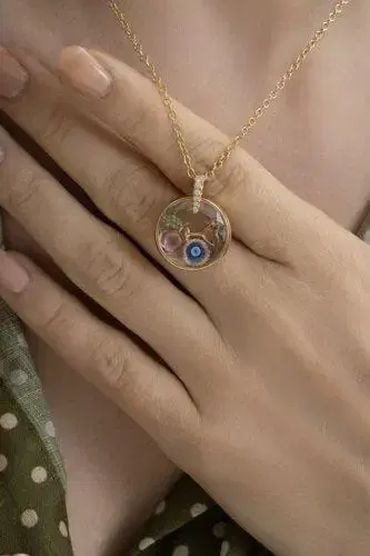 LOQUET Tsavorite Sapphire Sugar Plum Charm | Thumbnail 3 LOQUET Tsavorite Sapphire Sugar Plum Charm | Thumbnail 3