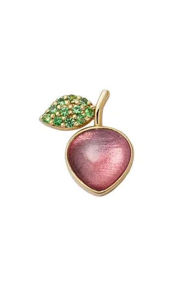 LOQUET Tsavorite Sapphire Sugar Plum Charm | Thumbnail 1 LOQUET Tsavorite Sapphire Sugar Plum Charm | Thumbnail 1