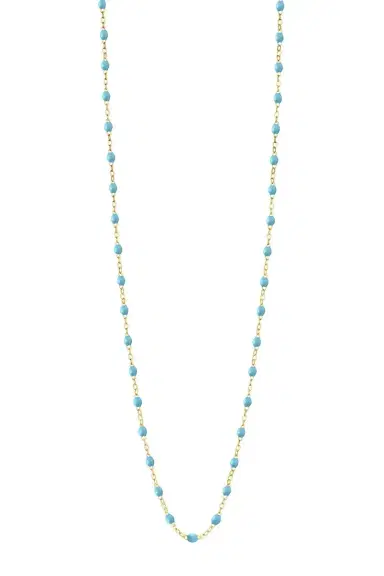 Gigi Clozeau Turquoise Bead Classic Gigi Necklace | Thumbnail 1 Gigi Clozeau Turquoise Bead Classic Gigi Necklace | Thumbnail 1