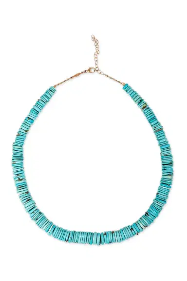 Jacquie Aiche Turquoise Graduated Heishi Beaded Necklace | Thumbnail 1 Jacquie Aiche Turquoise Graduated Heishi Beaded Necklace | Thumbnail 1