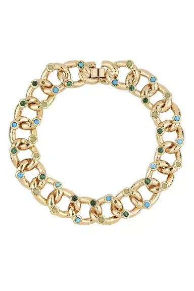Gas Bijoux Turquoise Malachite Mitsi Necklace | Thumbnail 1 Gas Bijoux Turquoise Malachite Mitsi Necklace | Thumbnail 1