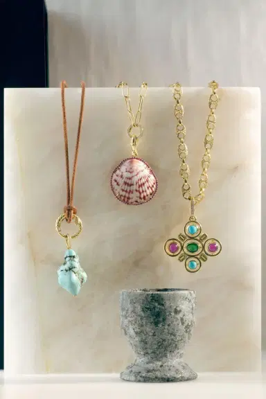 Jenna Blake Turquoise Nugget Charm | Thumbnail 2 Jenna Blake Turquoise Nugget Charm | Thumbnail 2