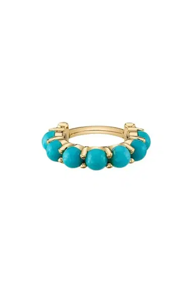 BVLA Turquoise Telesto Hinge Ear Ring | Thumbnail 1 BVLA Turquoise Telesto Hinge Ear Ring | Thumbnail 1