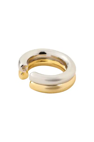 Jennifer Fisher Two-Tone Thread Ear Cuff | Thumbnail 1 Jennifer Fisher Two-Tone Thread Ear Cuff | Thumbnail 1